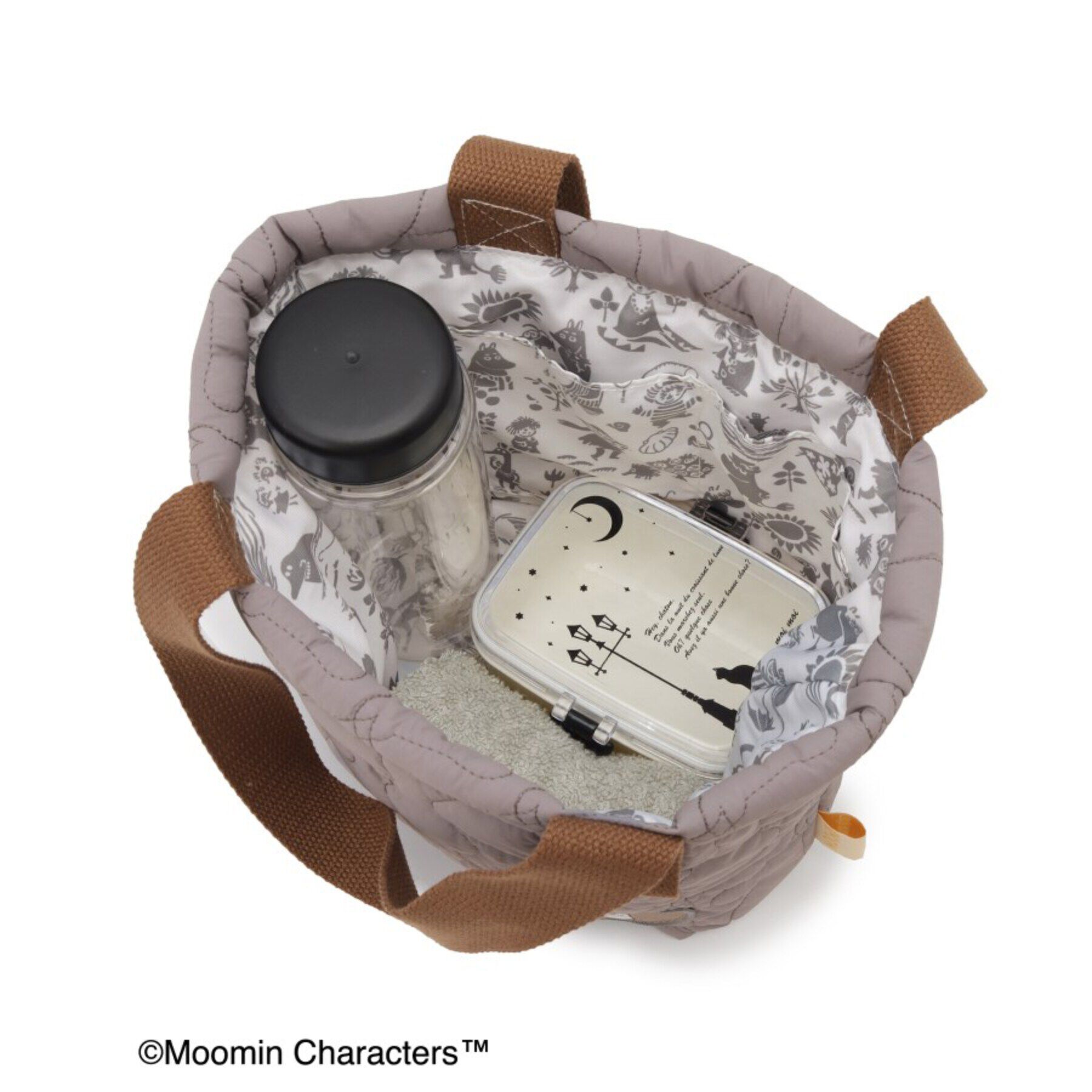 SHOO･LA･RUE「【ムーミン】コラボ キルティングランチトートバッグ」|トートバッグ|