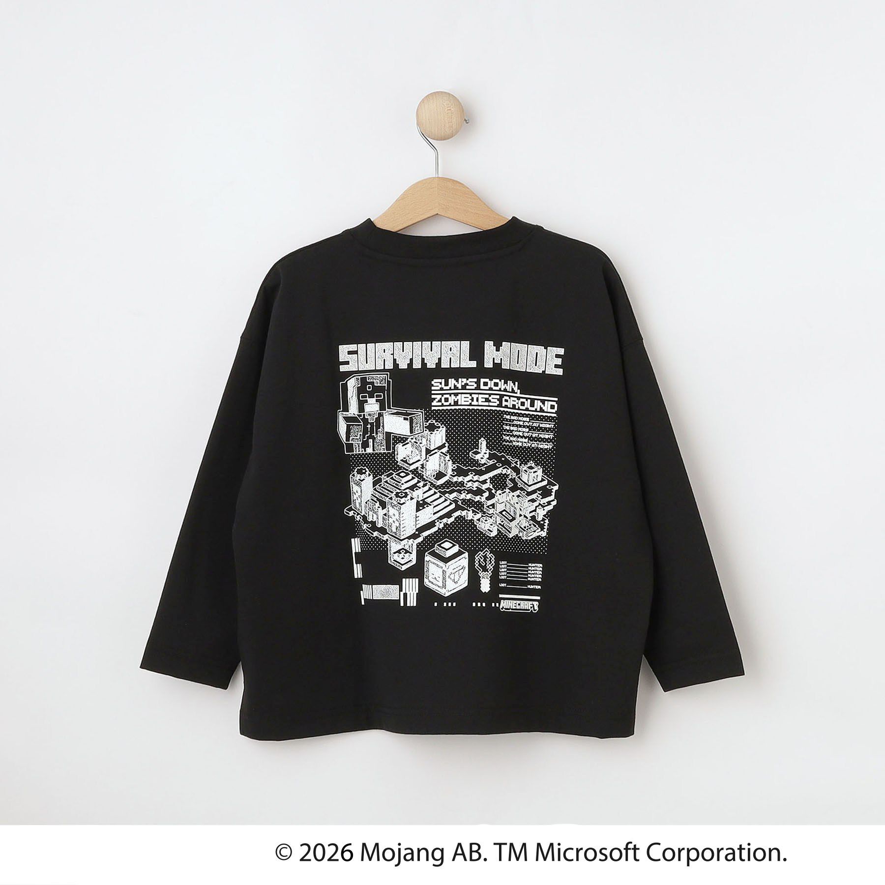 SHOO･LA･RUE「【マインクラフト】アソートプリントロンT」|Tシャツ・カットソー|