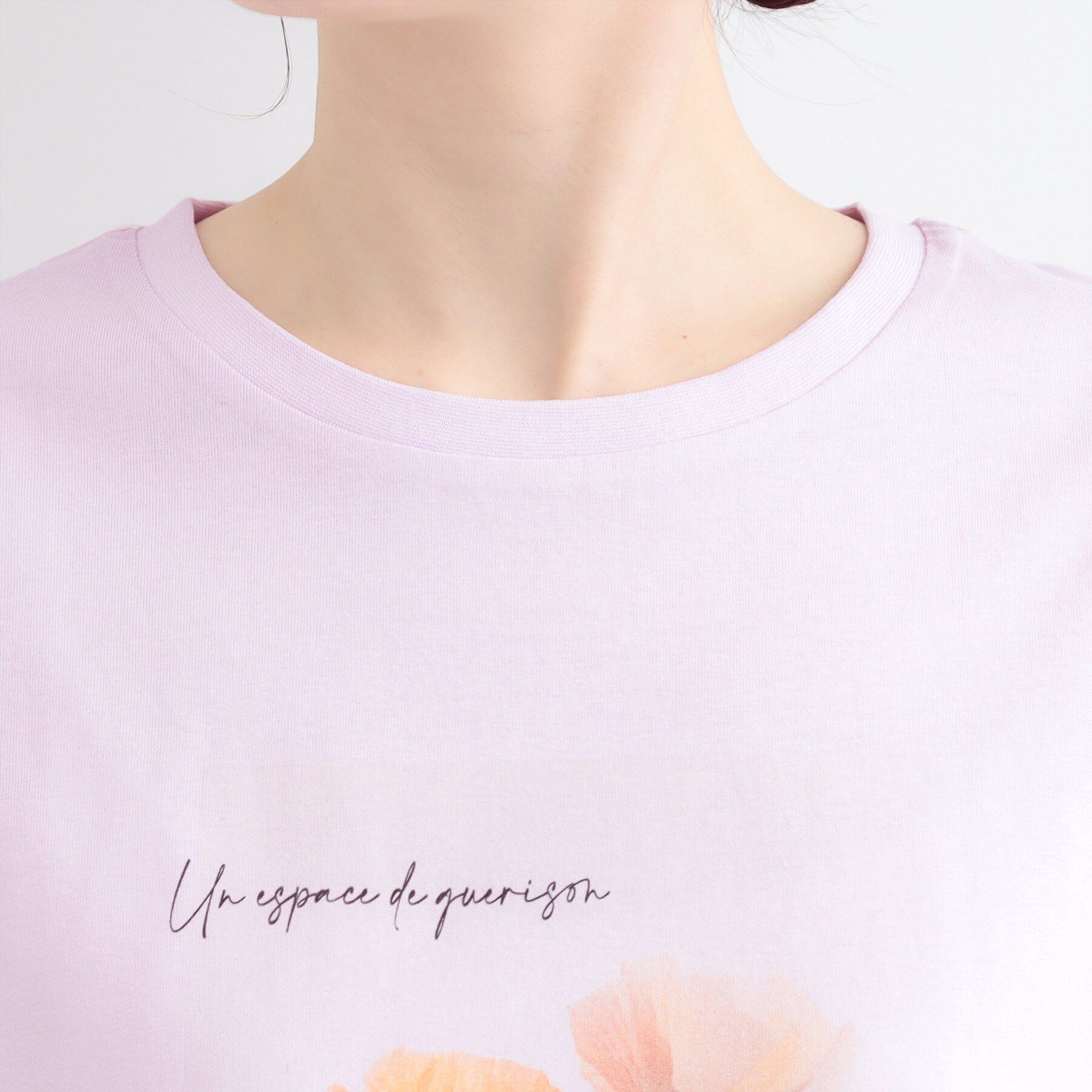 SHOO･LA･RUE「【S-LL/プチプラ/柄が選べる】上品プリントTシャツ」|Tシャツ・カットソー|