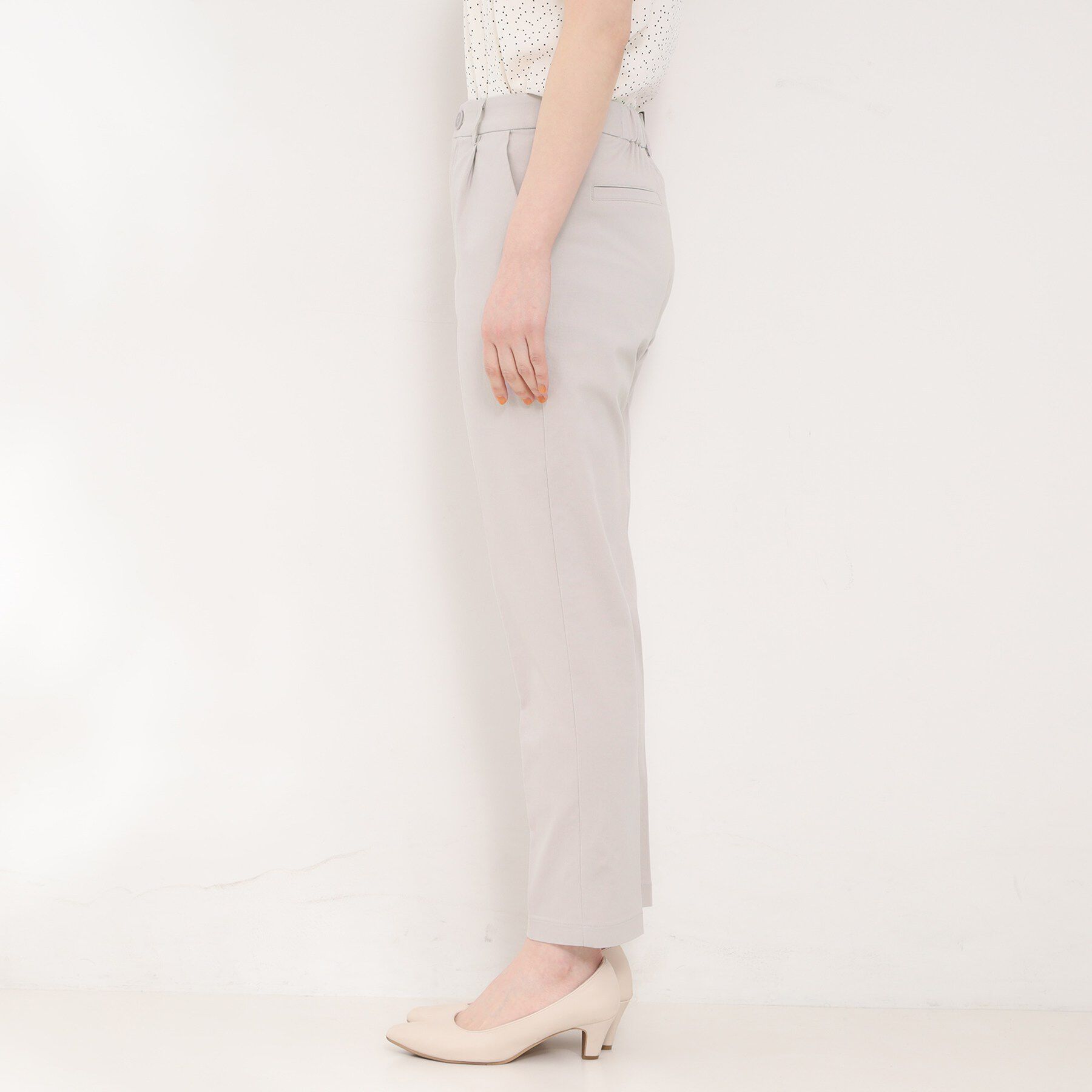 SHOO･LA･RUE「【ひんやり/洗濯機可/S-LL】スティックパンツ」|その他|