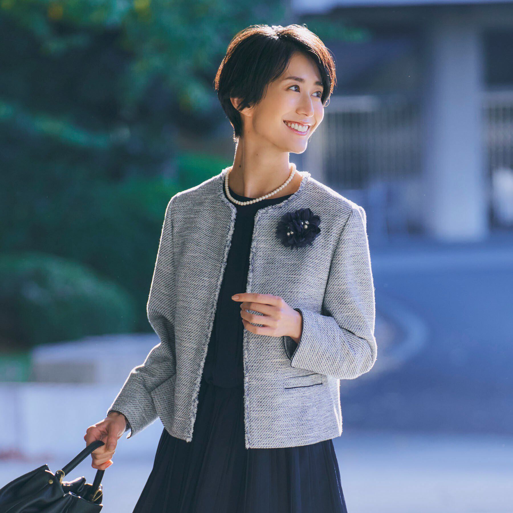 Dessin「【セットアップ可能】ノーカラージャケット＜S～L＞」|スーツ|