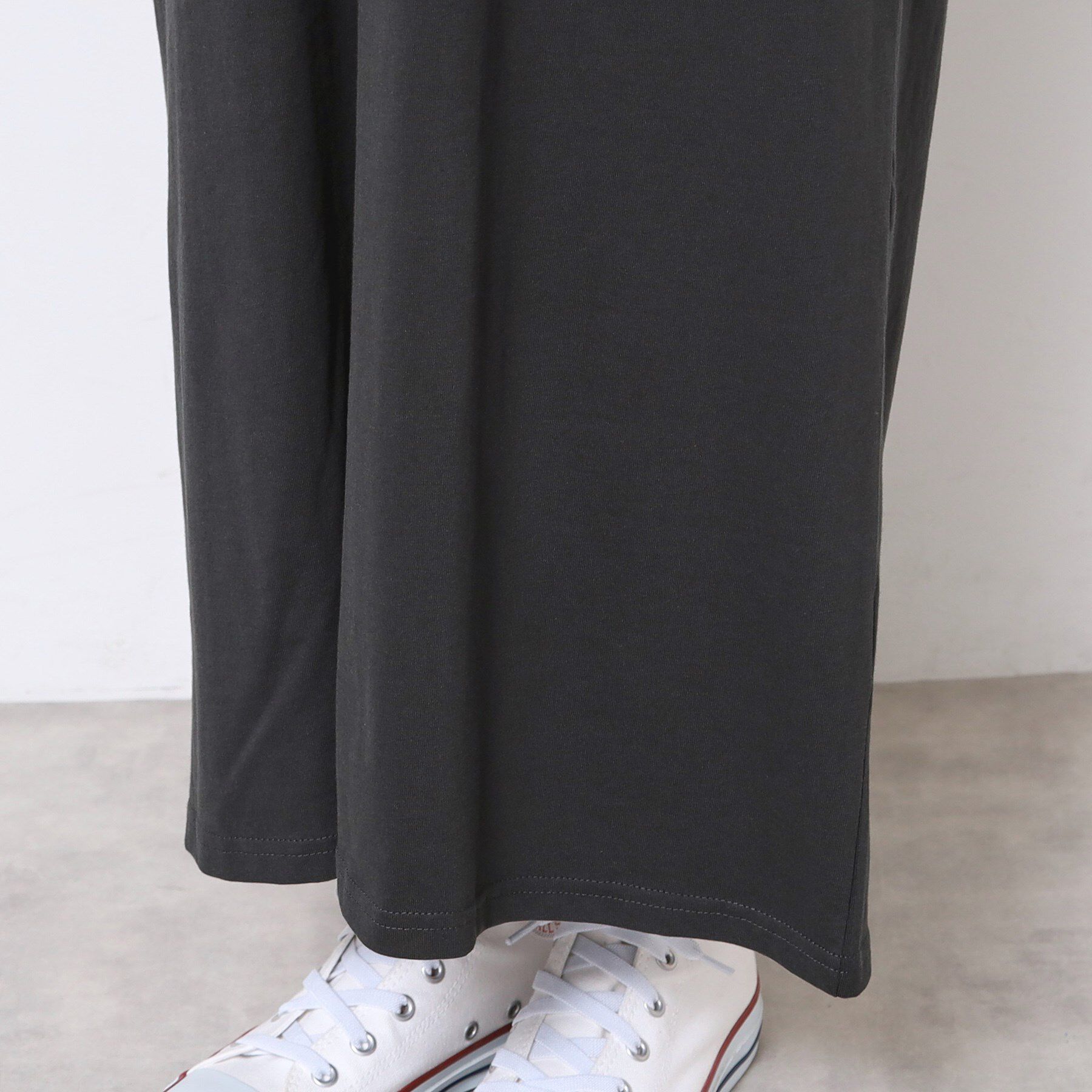 Dessin「【洗える】ドロスト付きジャージワンピース」|ワンピース|