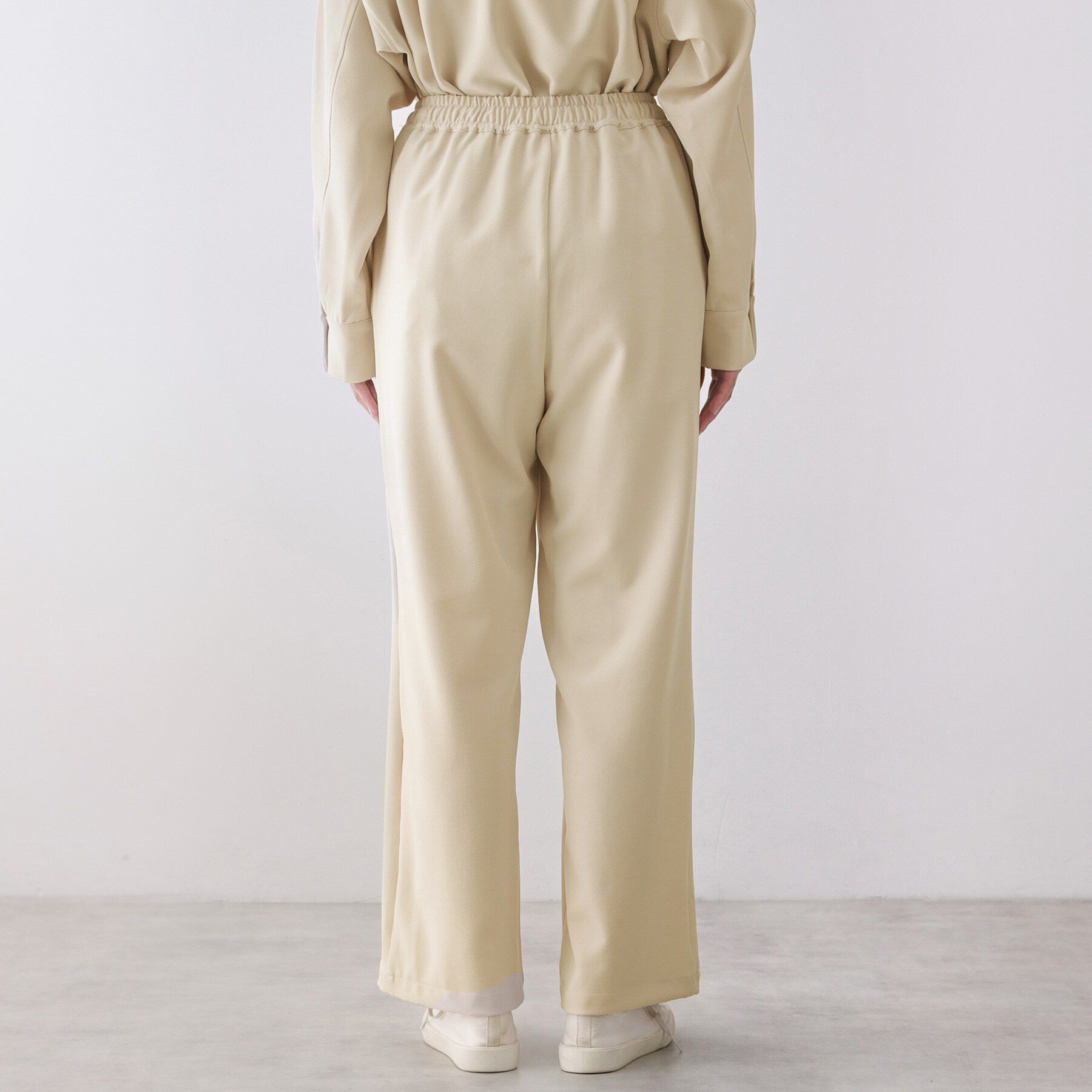 Dessin「【2点セット・洗える】メランジツイルセットアップ」|スーツ|