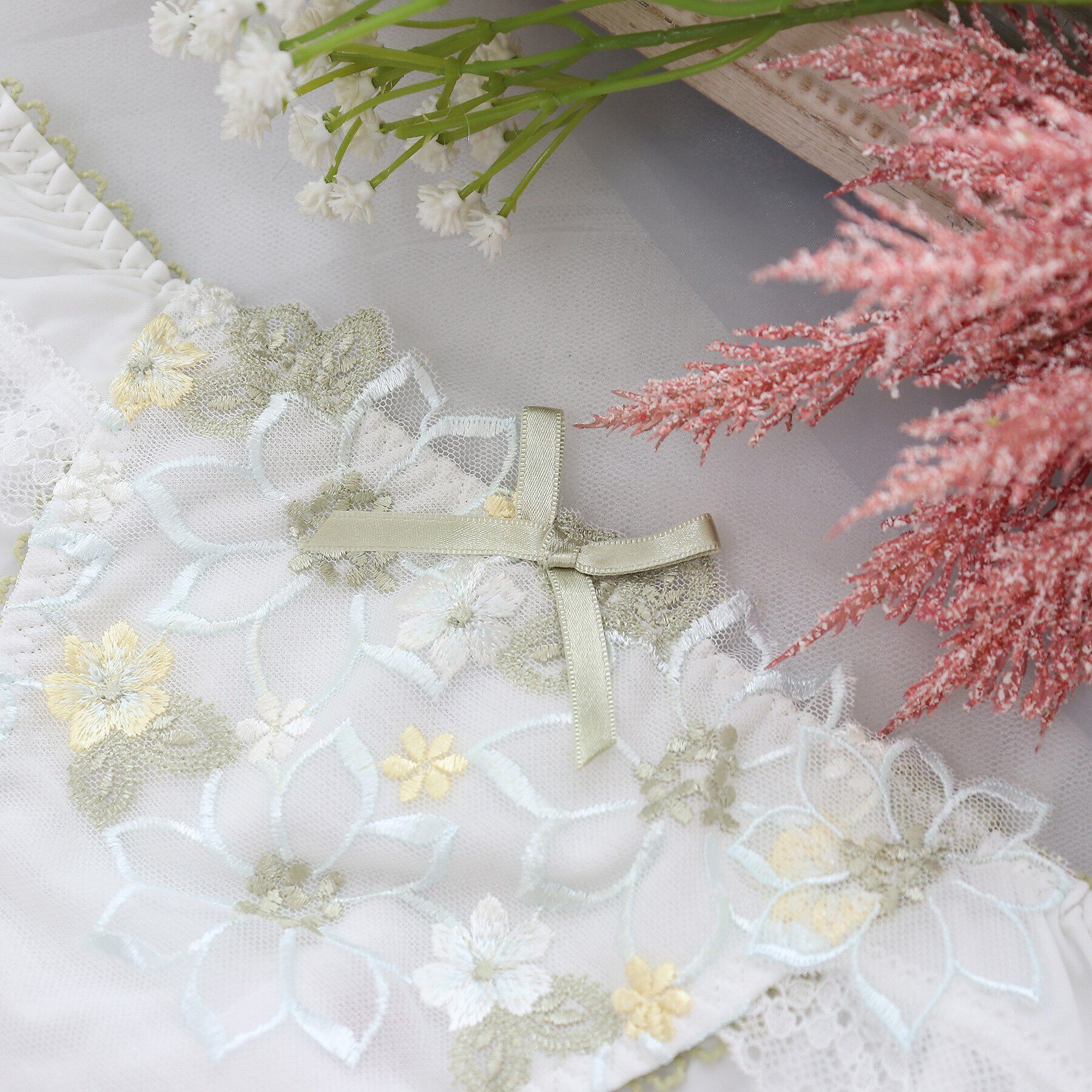 Risa Magli「カモミーユ ノーマルショーツ」|インナー|