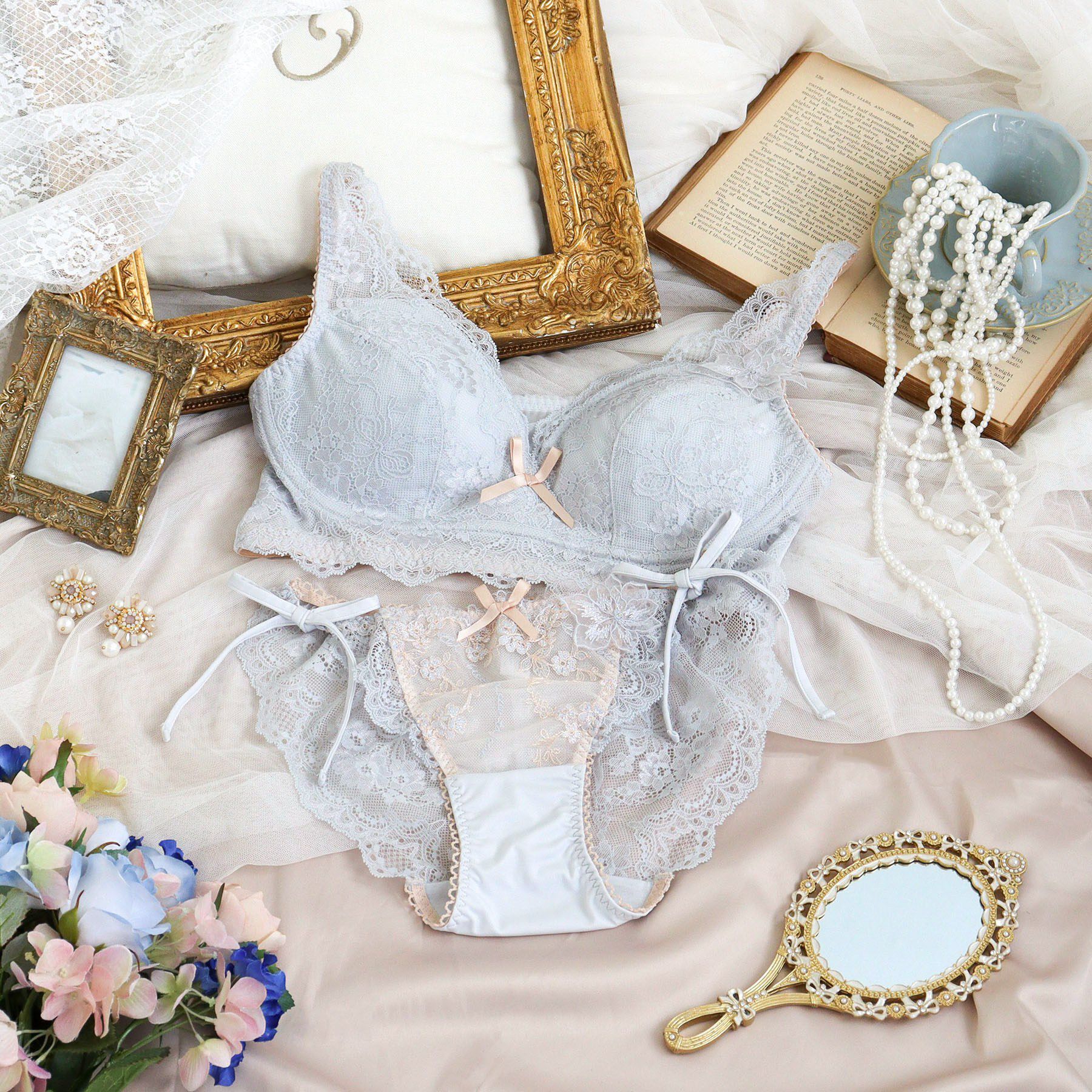 Risa Magli「アルベルタ おやすみブラ (LL)」|インナー|