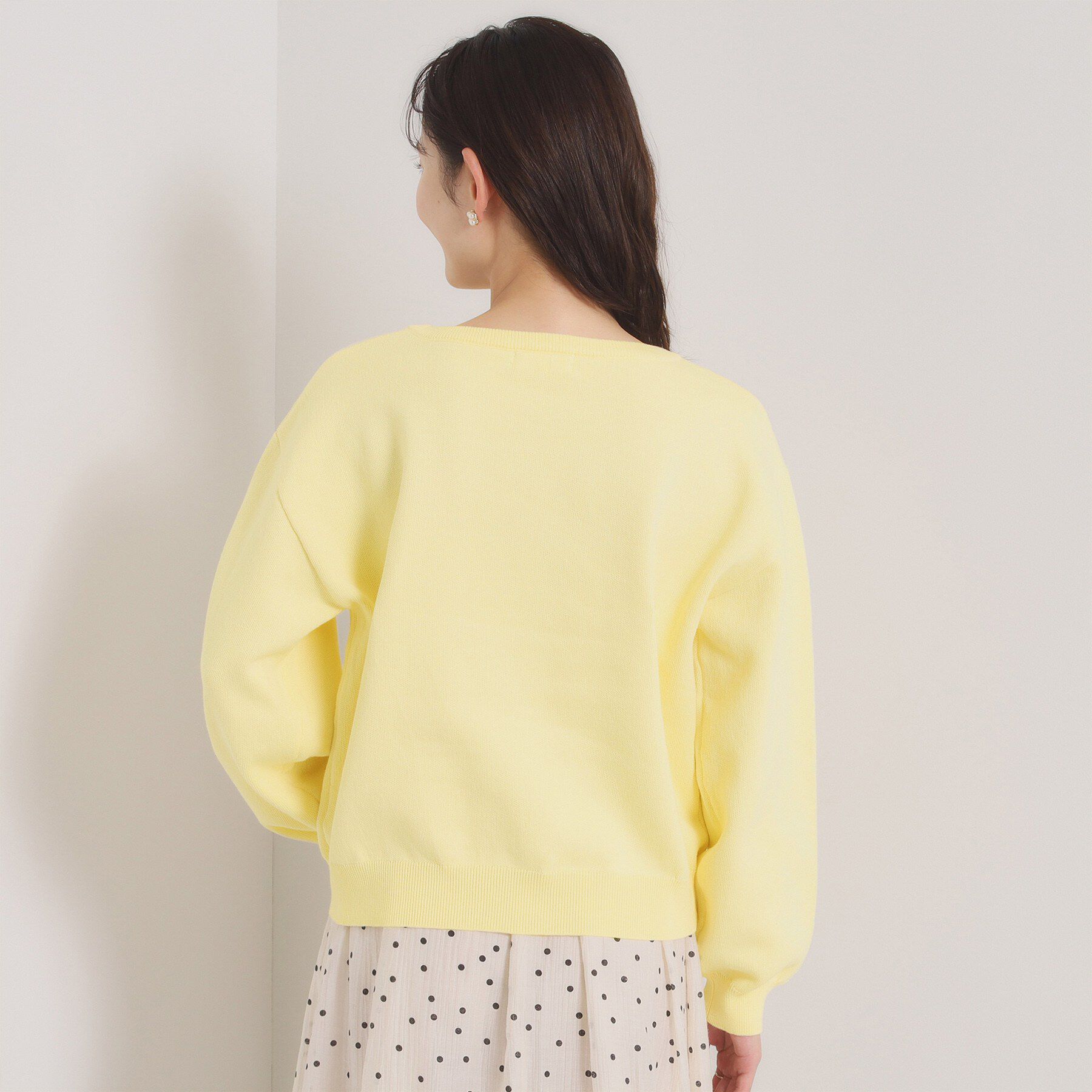 ITS&rsquo;DEMO「【洗濯機OK】スウェットライクニット」|ニット・セーター|