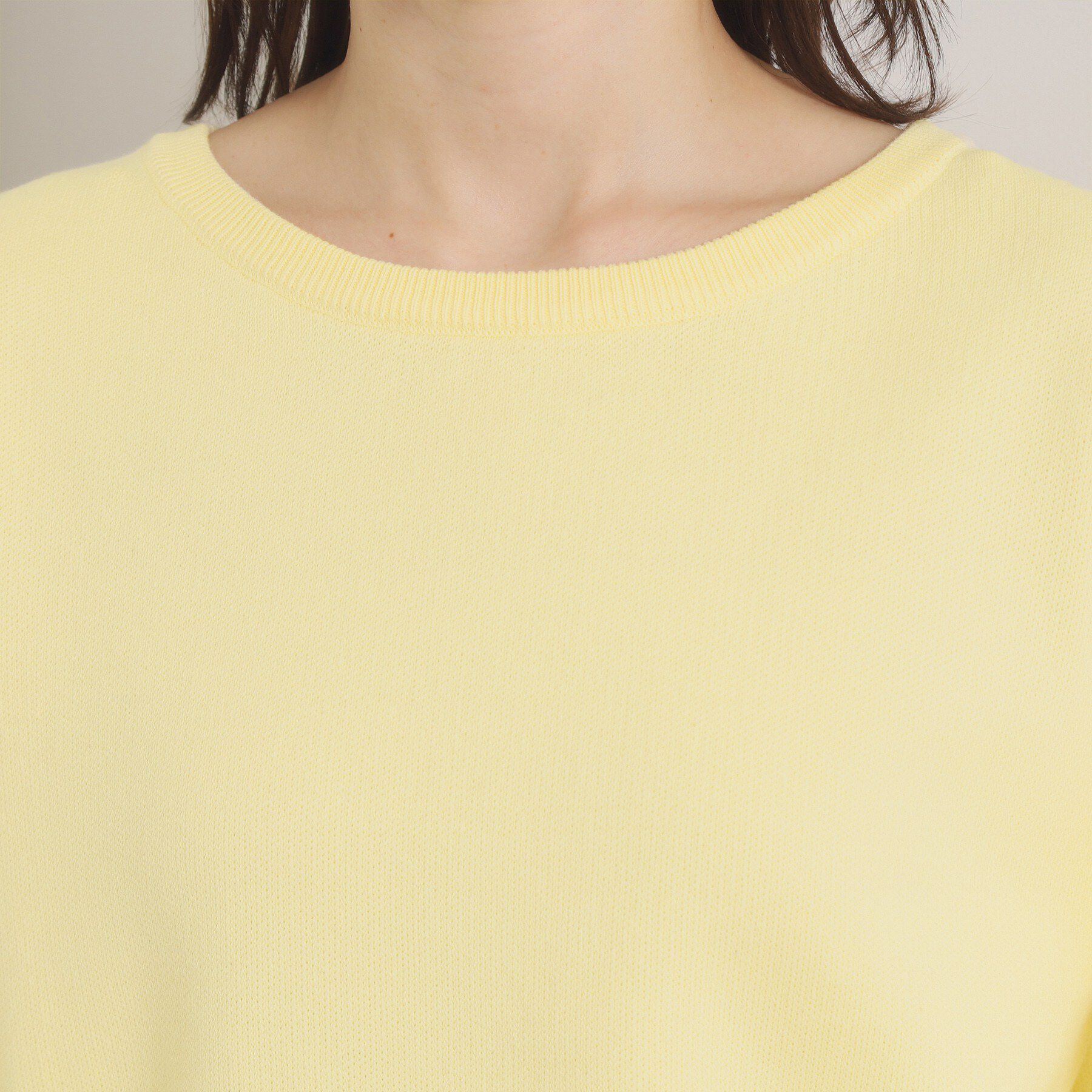 ITS&rsquo;DEMO「【洗濯機OK】スウェットライクニット」|ニット・セーター|