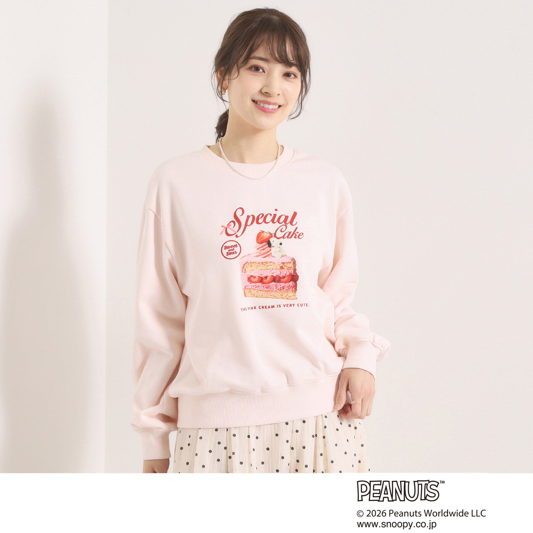 ITS&rsquo;DEMO「＜PEANUTS＞裏毛プルオーバー」|パーカー|