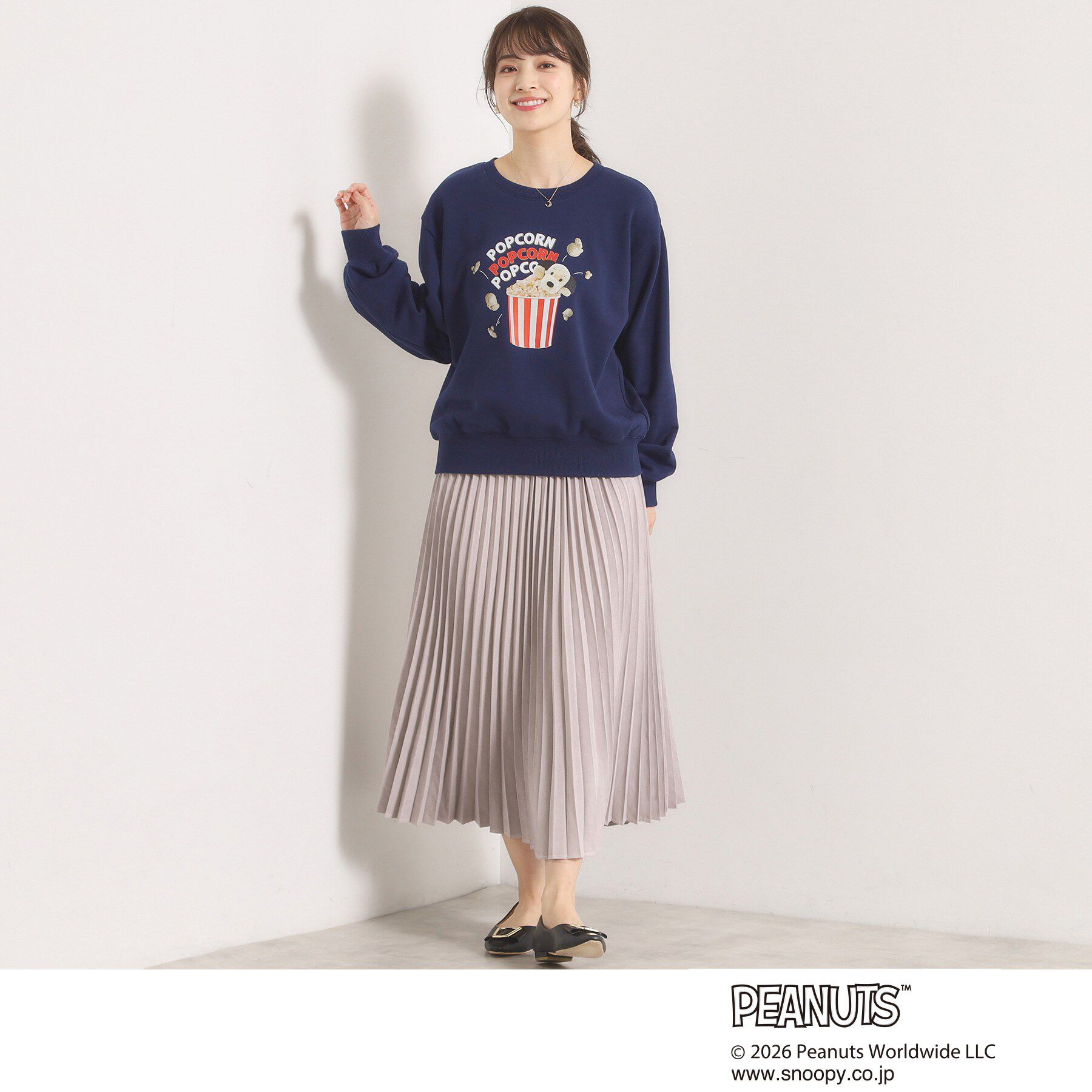 ITS&rsquo;DEMO「＜PEANUTS＞裏毛プルオーバー」|パーカー|