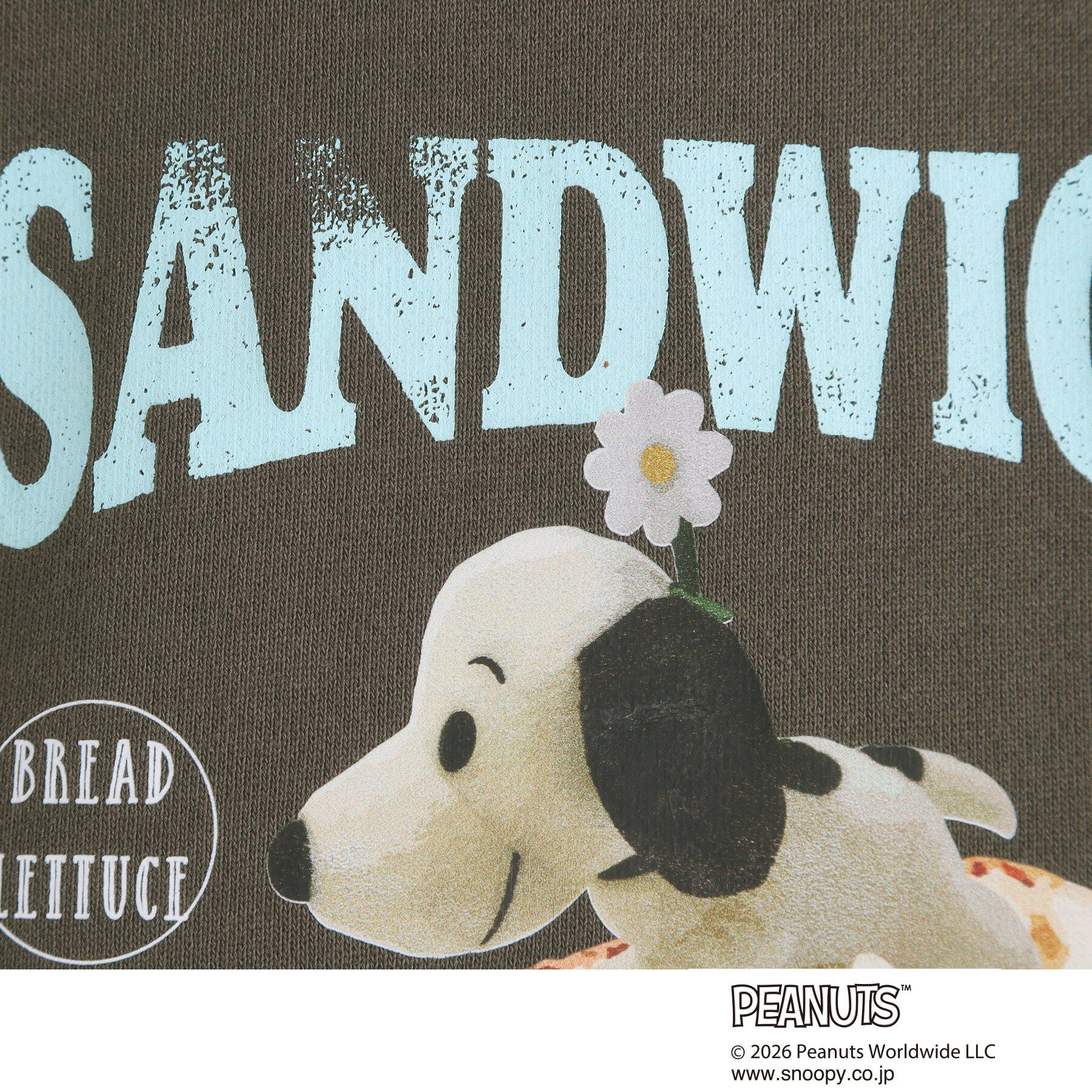 ITS&rsquo;DEMO「＜PEANUTS＞裏毛プルオーバー」|パーカー|