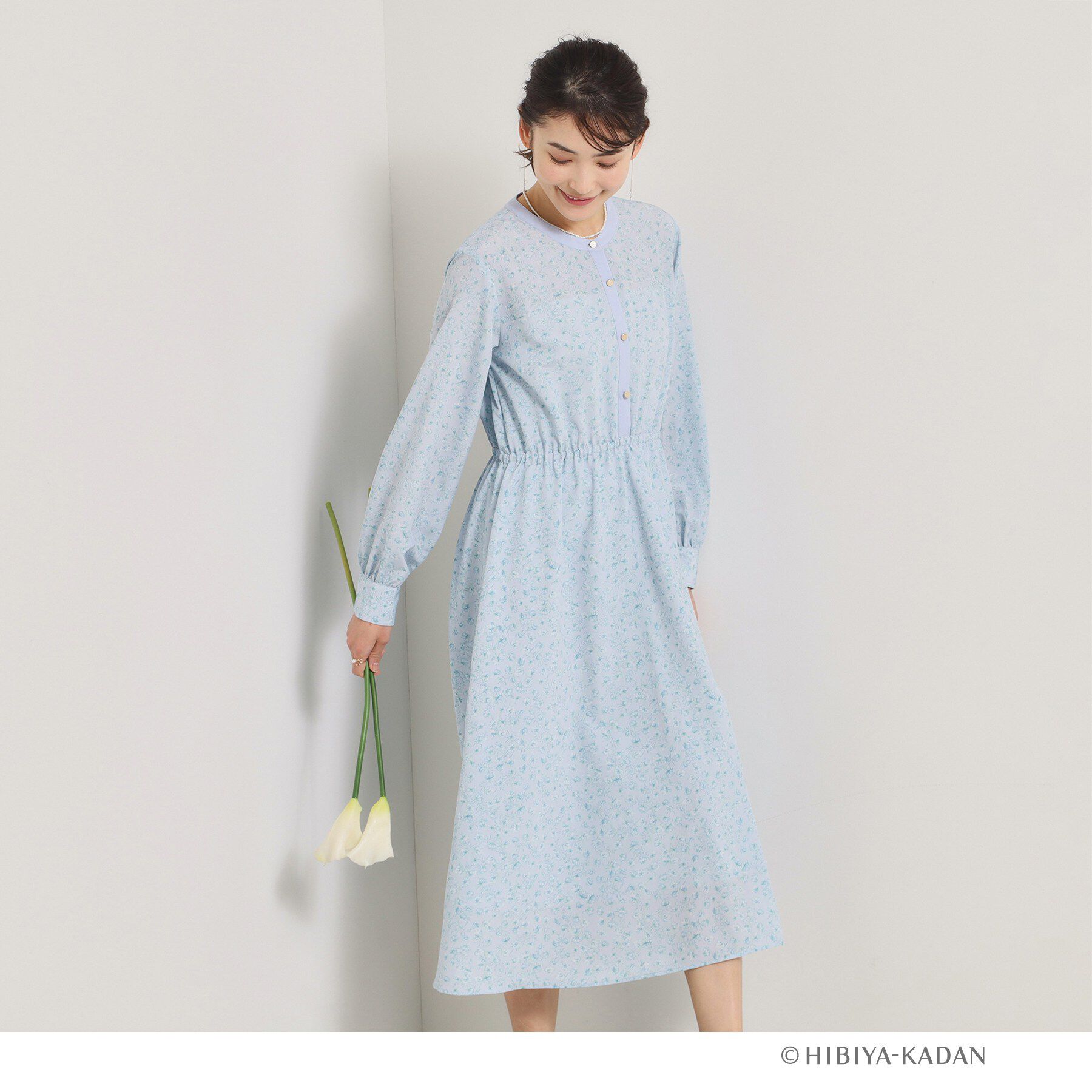 ITS&rsquo;DEMO「【ITS&rsquo;DEMO &times; HIBIYA－KADAN】楊柳ワンピース」|ワンピース|