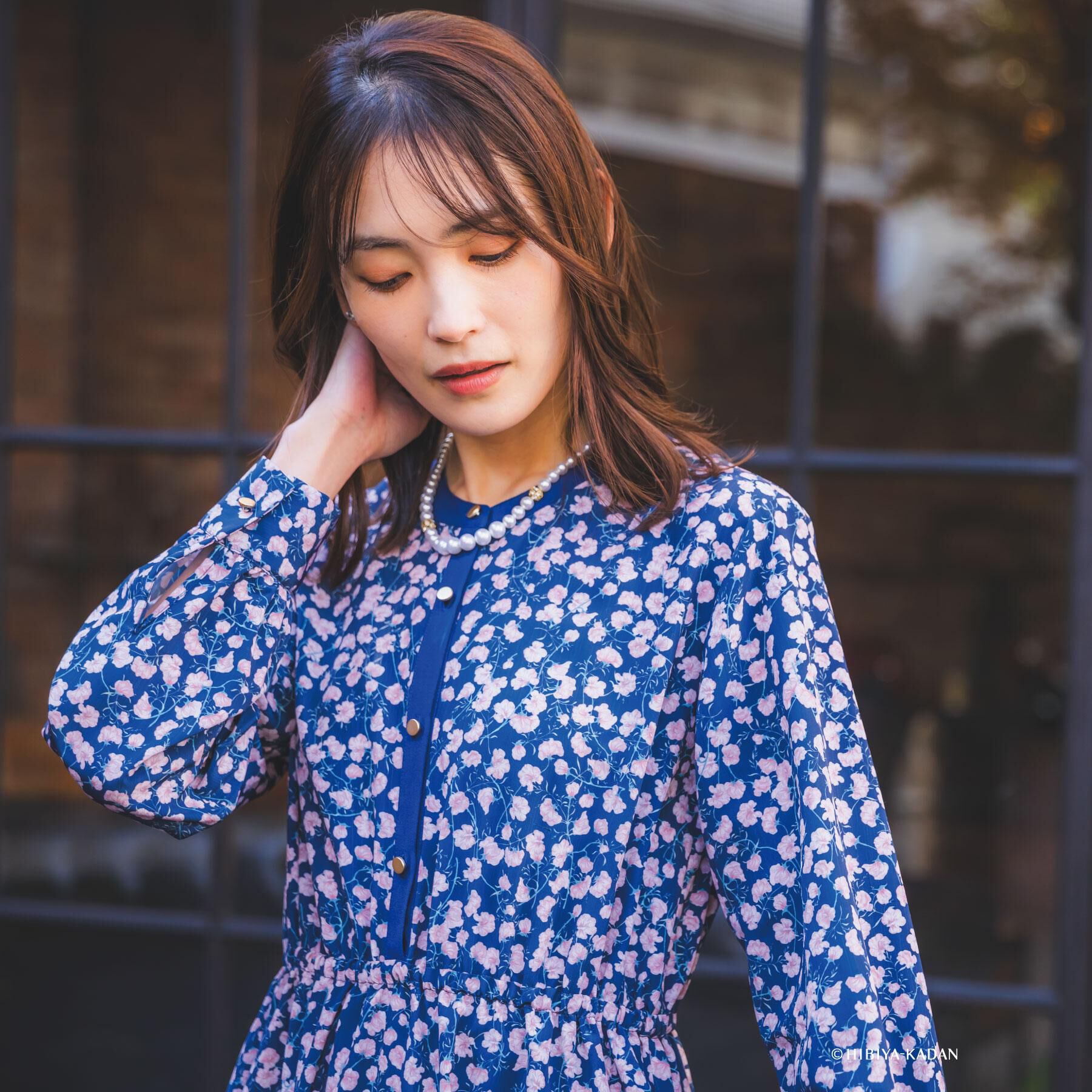 ITS&rsquo;DEMO「【ITS&rsquo;DEMO &times; HIBIYA－KADAN】楊柳ワンピース」|ワンピース|