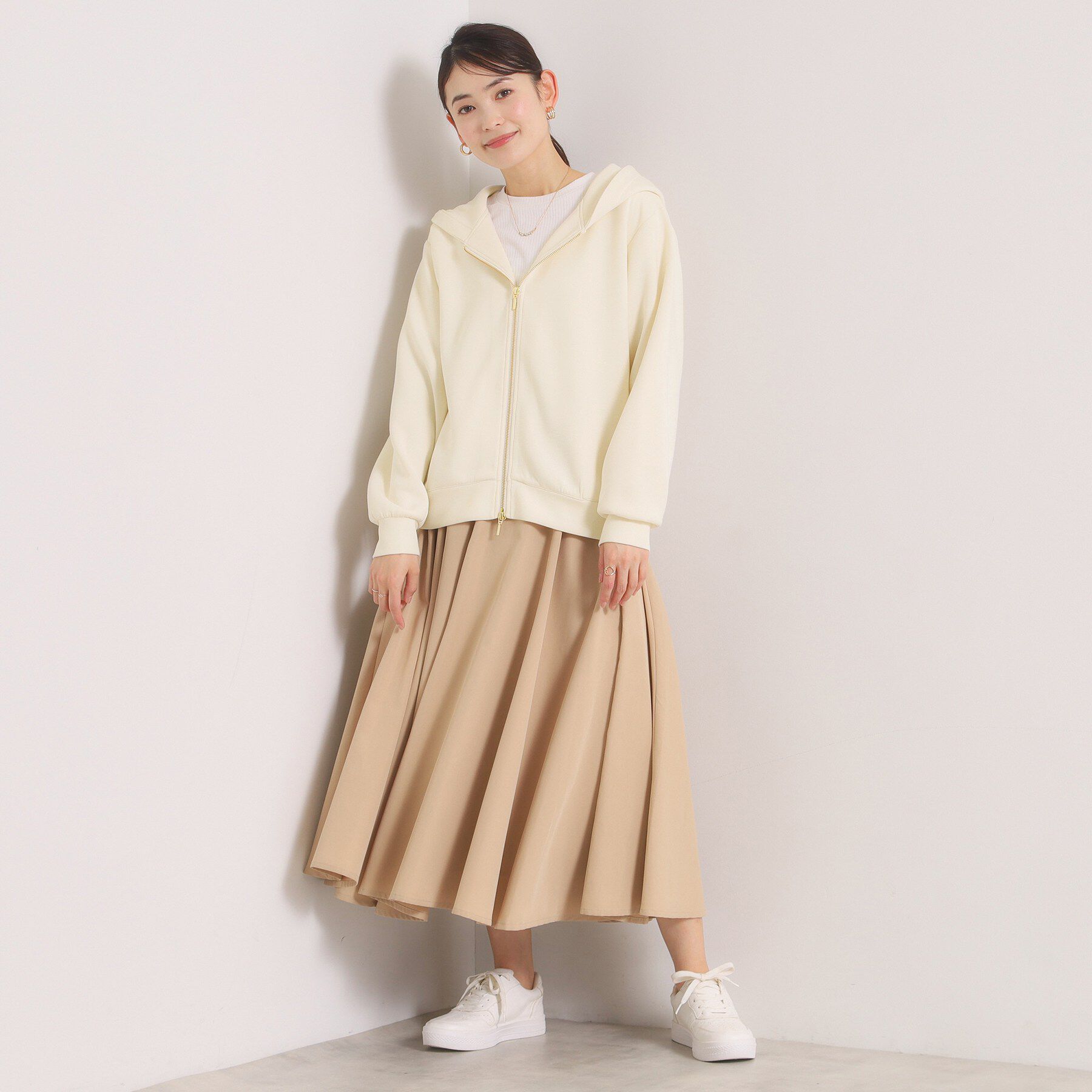 ITS&rsquo;DEMO「【花粉防止／洗濯機OK】ダンボールパーカー」|パーカー|