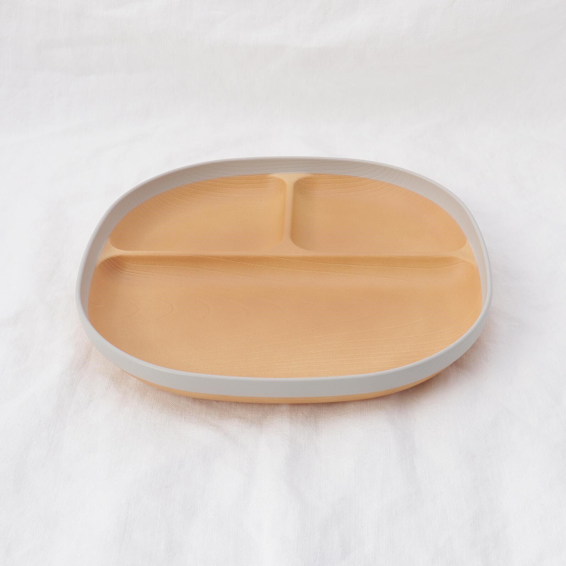 212 KITCHEN STORE「MUSUBI 塗分け ランチプレート NB/WH」|食器・キッチングッズ|