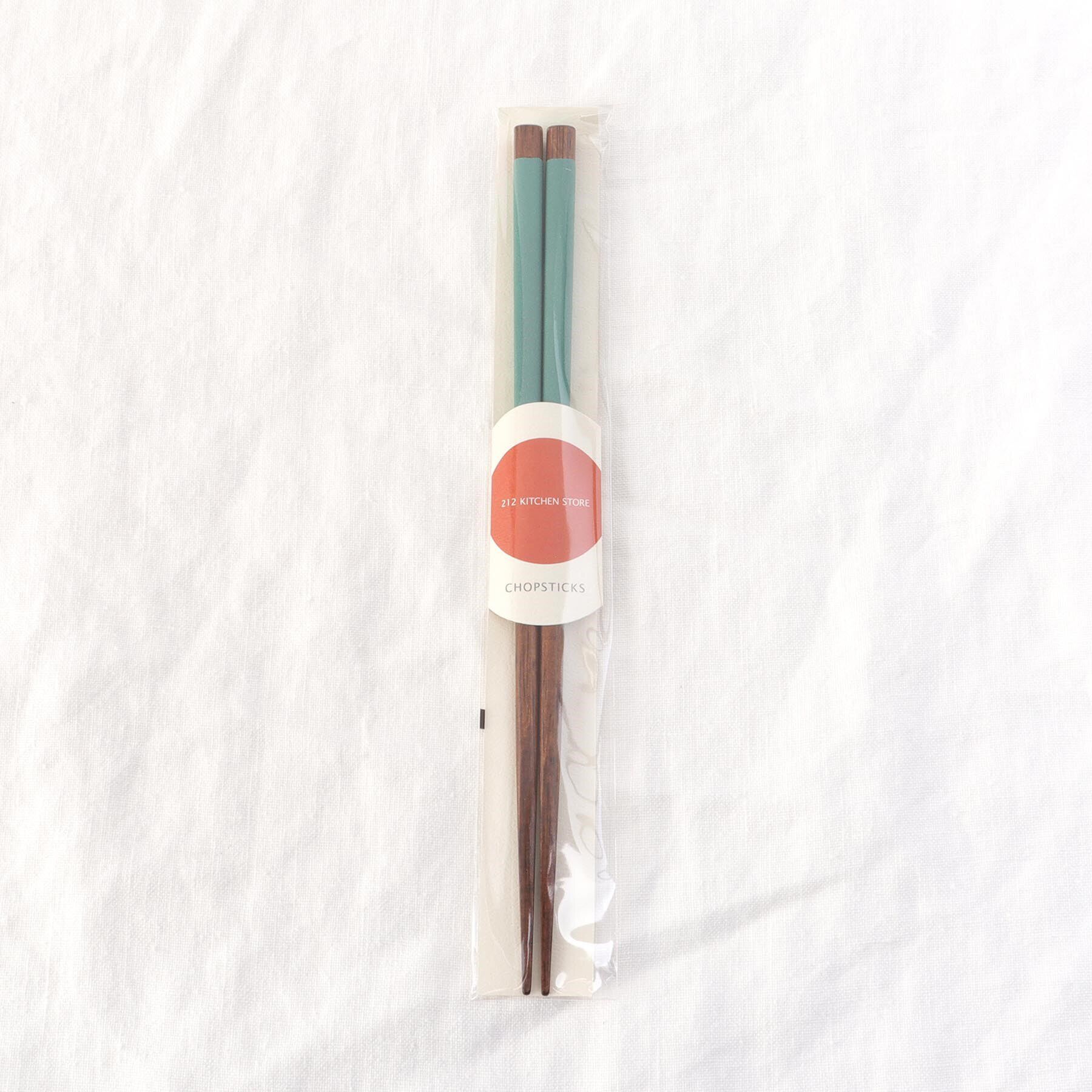 212 KITCHEN STORE「箸 食洗先角いろどり 緑 23cm」|食器・キッチングッズ|