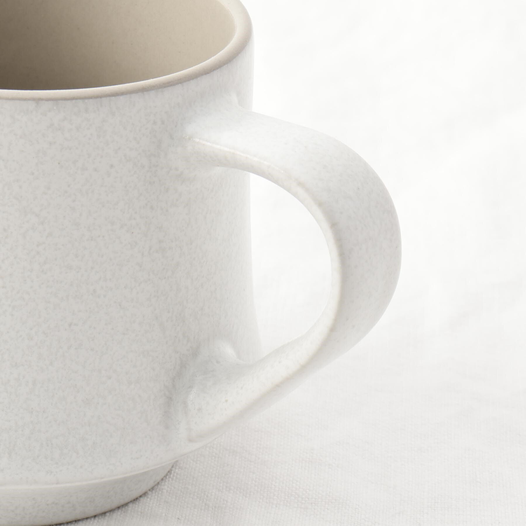 212 KITCHEN STORE「ORIGAMI フレア マグカップビンテージホワイトアッシュ」|グラス・マグカップ|