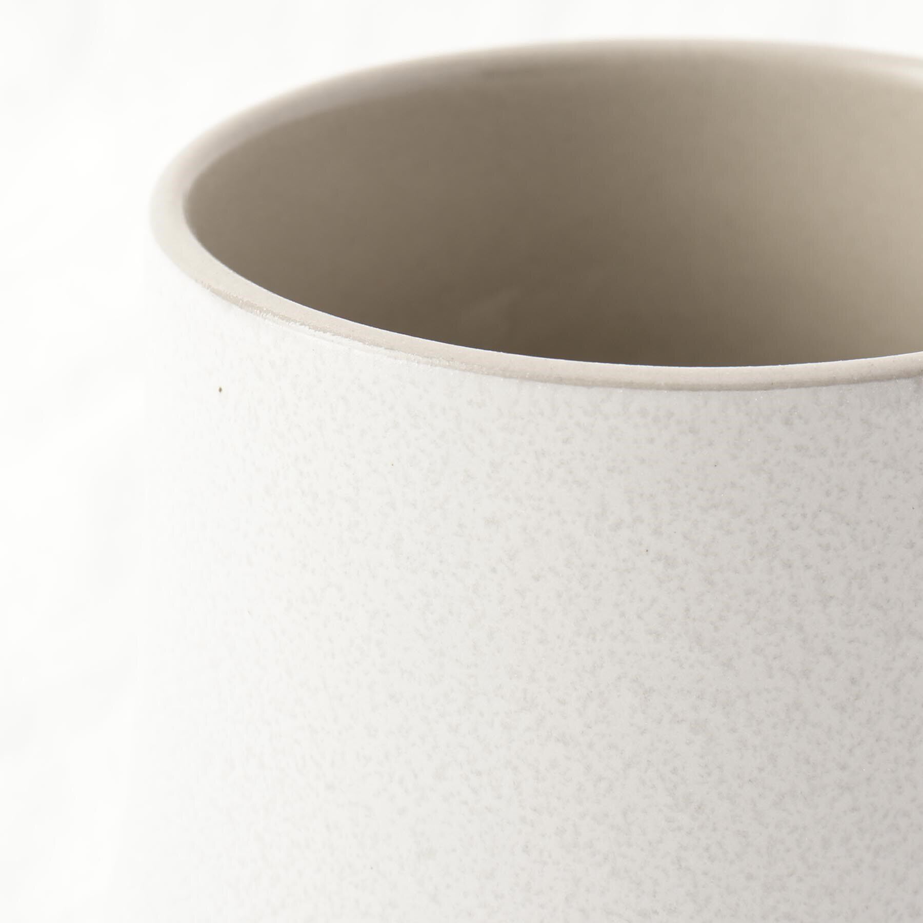 212 KITCHEN STORE「ORIGAMI フレア マグカップビンテージホワイトアッシュ」|グラス・マグカップ|