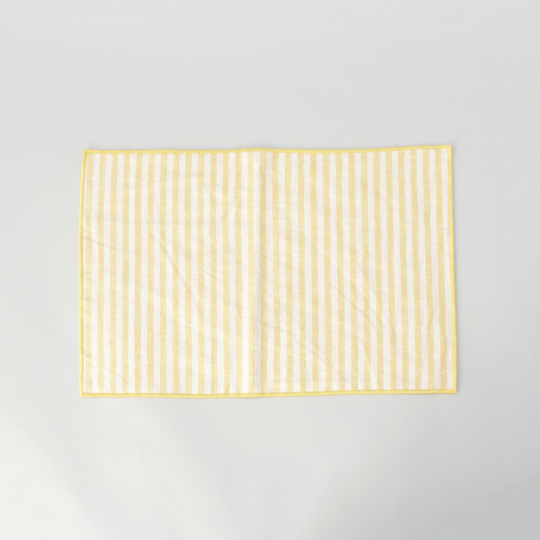 212 KITCHEN STORE「ブロックストライプ リネンコットン プレースマット LM ＜212Kオリジナル ＞」|食器・キッチングッズ|