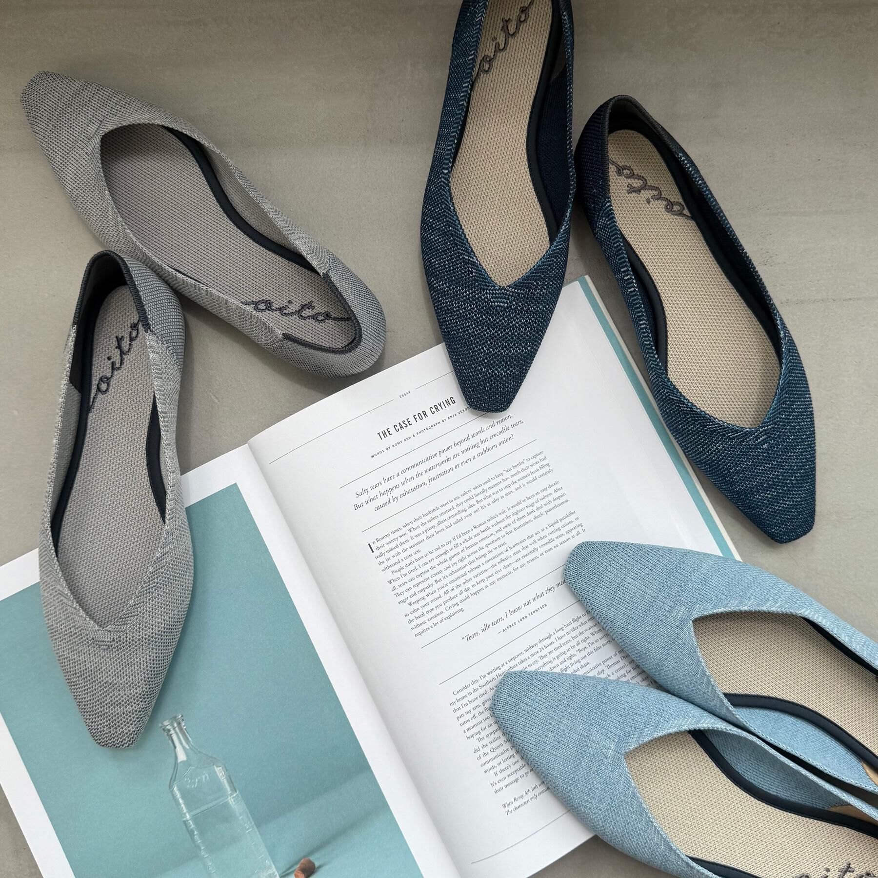 ESPERANZA「Oito和紙フラットパンプス」|パンプス|