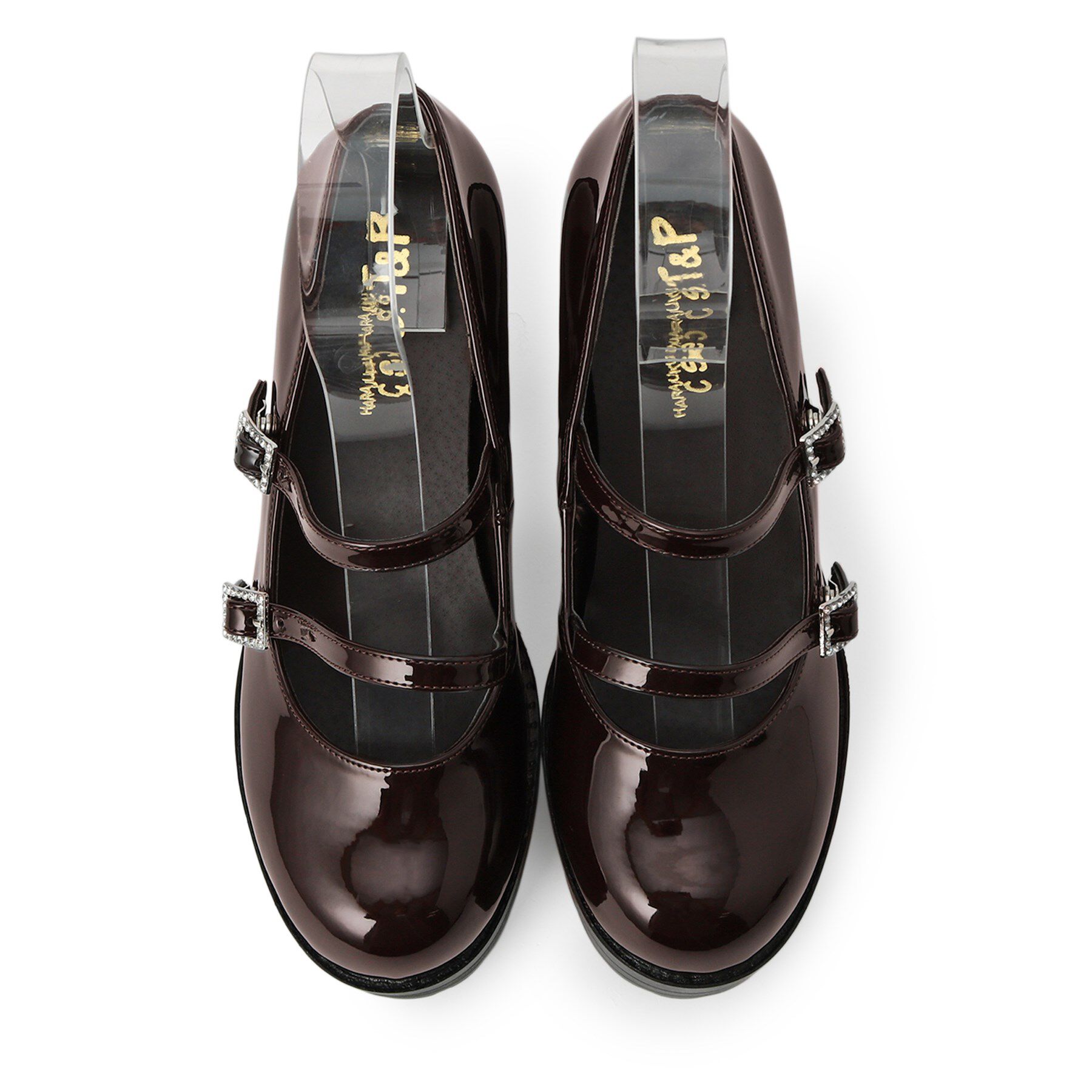 csT&P「厚底キラキラダブルストラップパンプス」|パンプス|