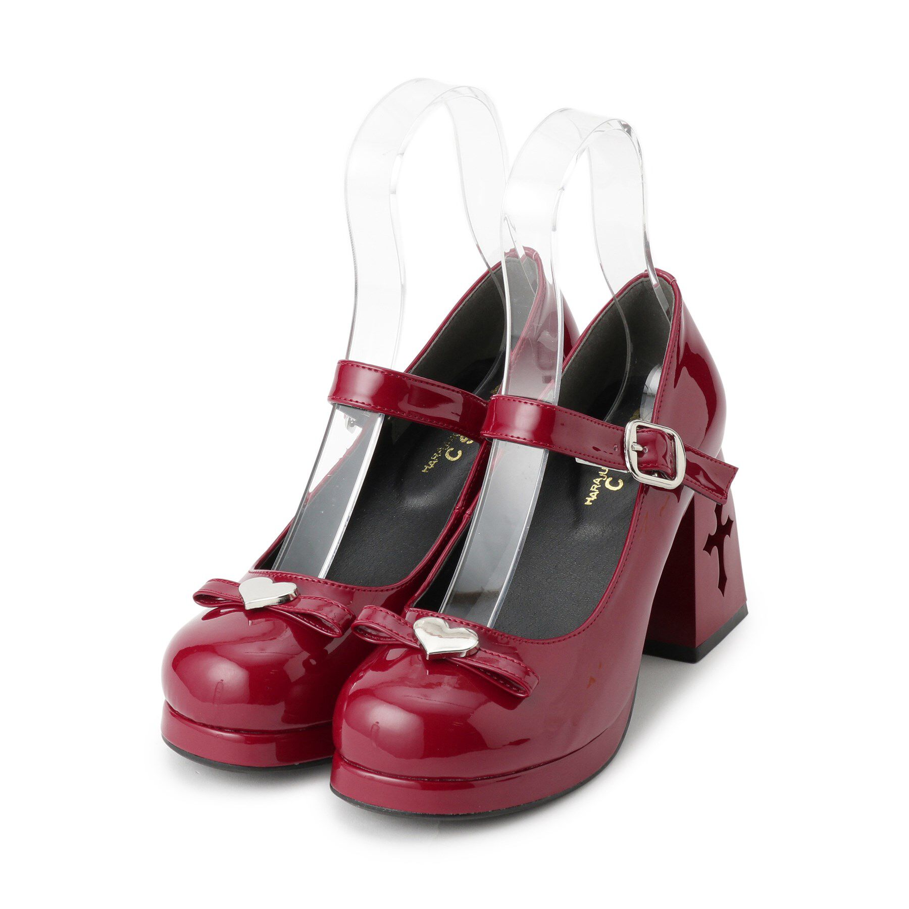 csT&P「厚底十字架くり抜きパンプス」|パンプス|