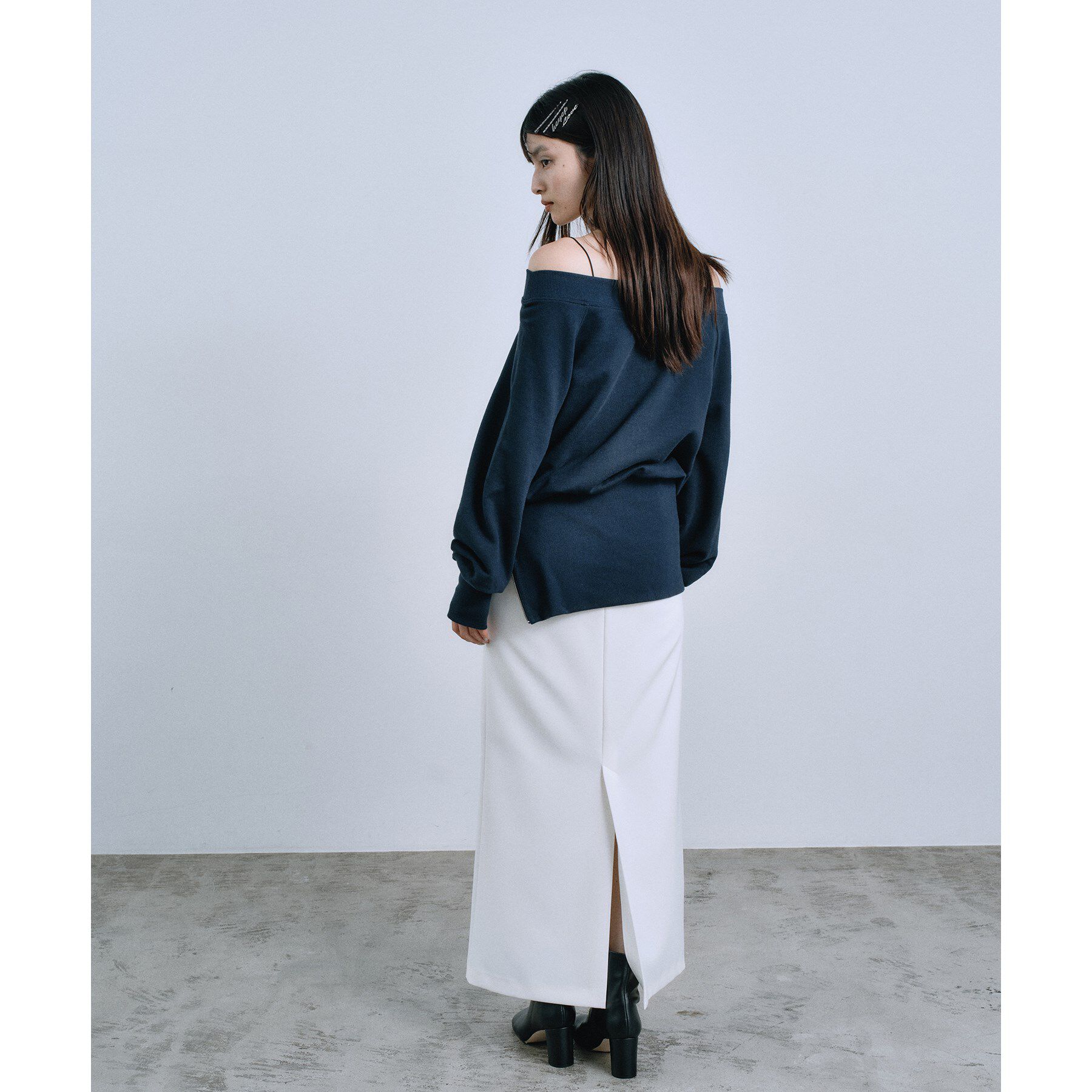 CODE A「off－shoulder sweat」|パーカー|