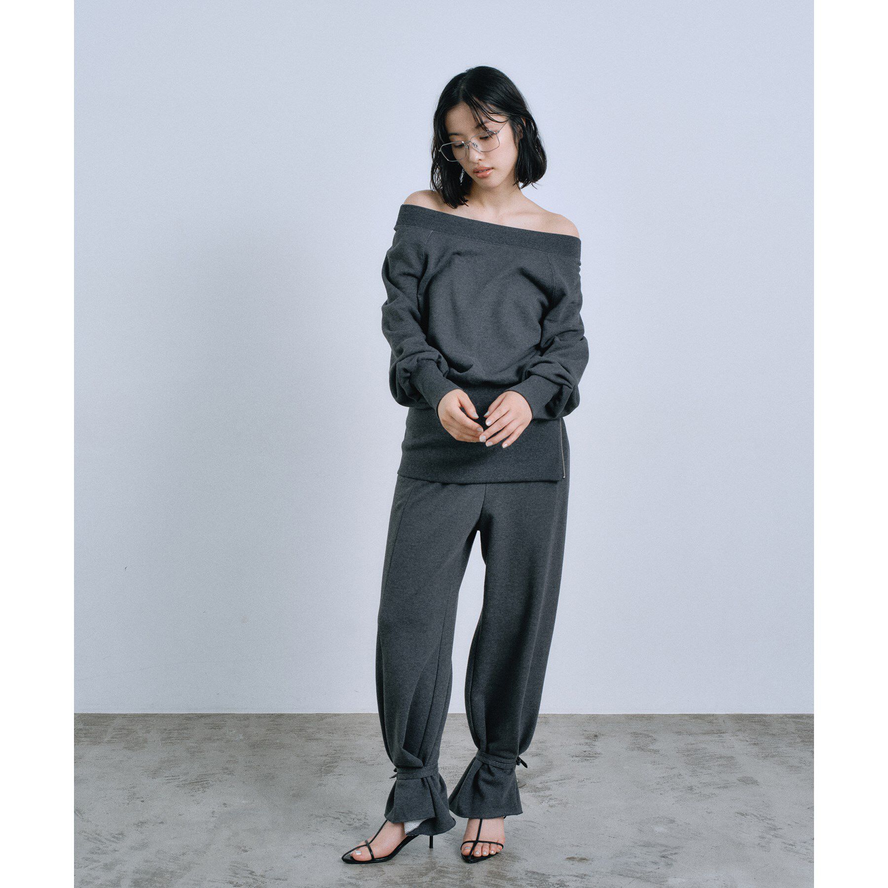 CODE A「off－shoulder sweat」|パーカー|