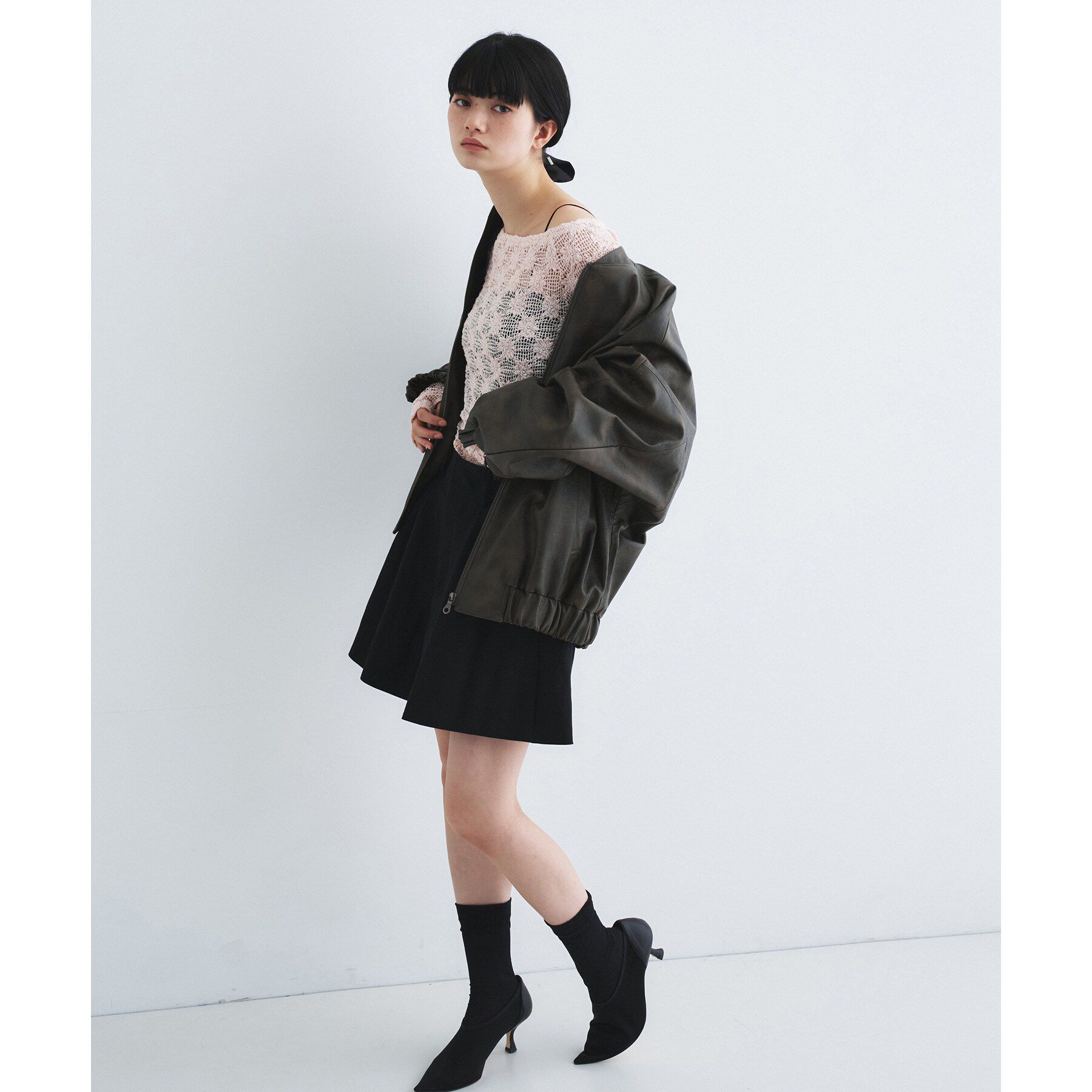 CODE A「floral lace tops」|Tシャツ・カットソー|