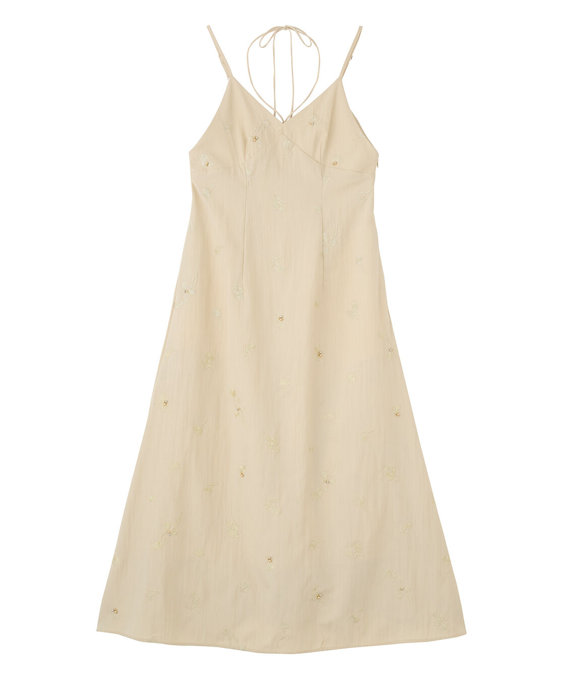 COCO DEAL「フラワー刺繍キャミワンピース」|ワンピース|