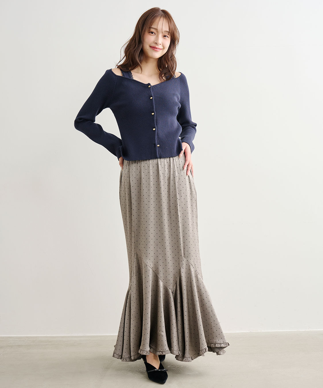 COCO DEAL「ヘムフリルマーメイドスカート」|スカート|グレードット