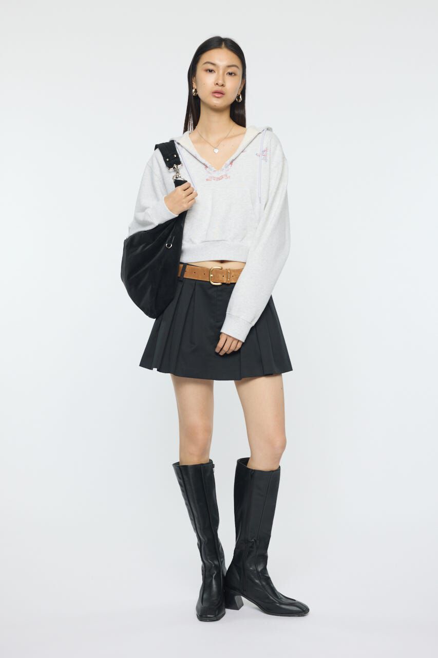 MOUSSY「RUGGED LOGO フーディー」|パーカー|