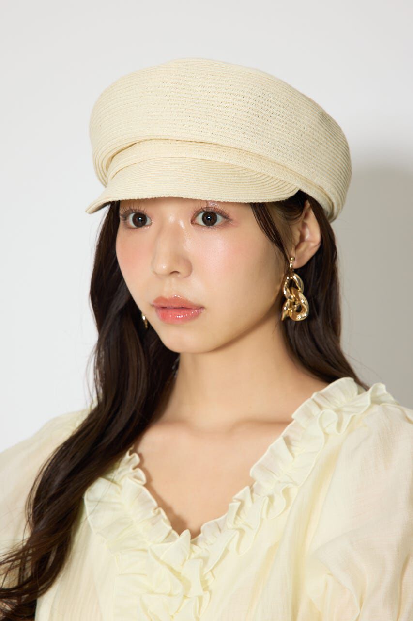 rienda「レディーペーパーキャスケット」|その他|WHT