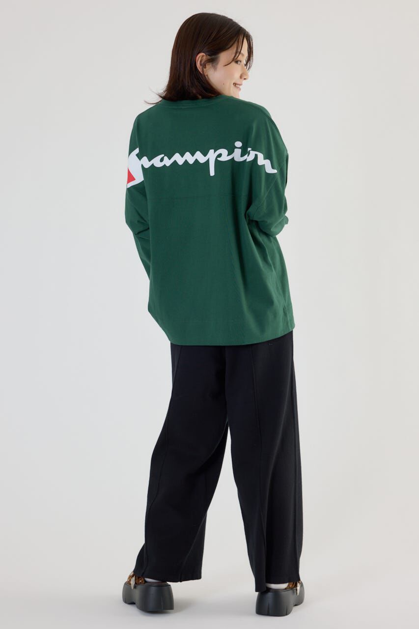 RODEO CROWNS「Champion Vネック7分袖トップス」|パーカー|