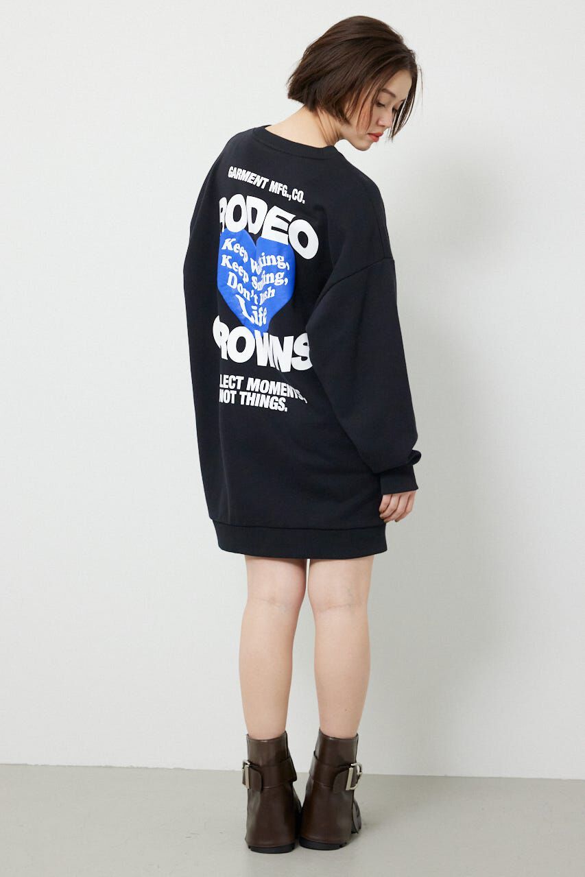 RODEO CROWNS「バックハートロゴワンピース」|ワンピース|