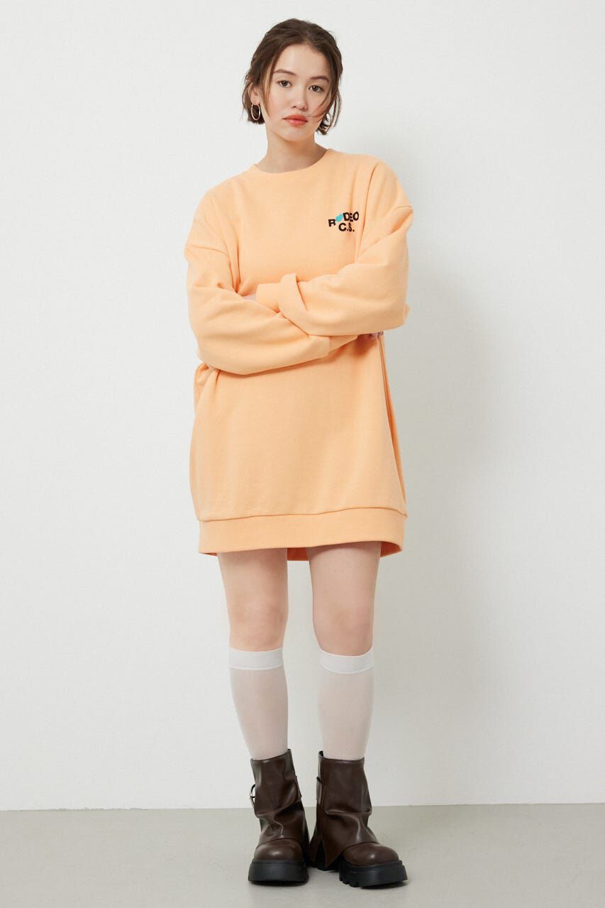 RODEO CROWNS「バックハートロゴワンピース」|ワンピース|