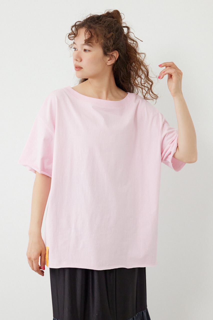 RODEO CROWNS「ピグメントルーズオフショルTシャツ」|Tシャツ・カットソー|