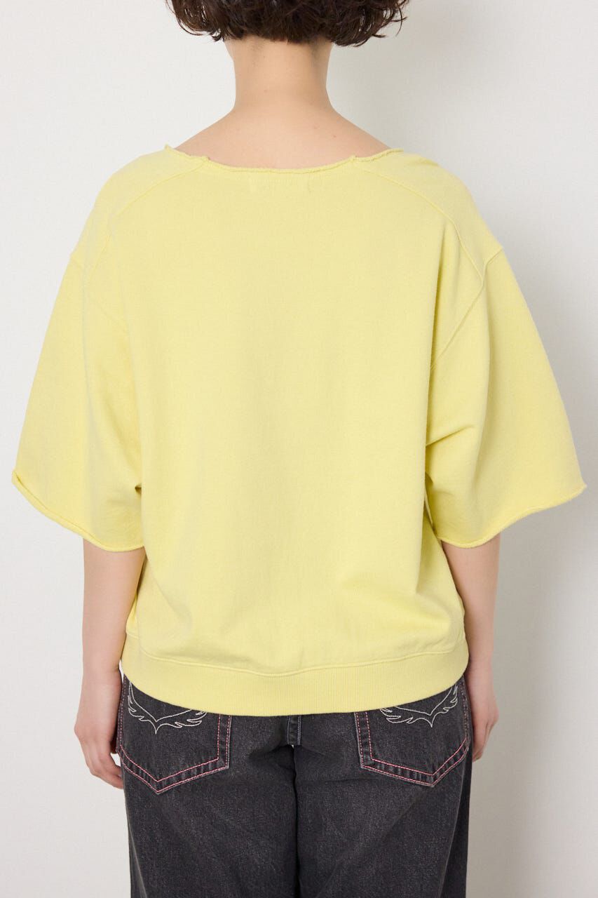 RODEO CROWNS「切替カレッジ半袖スウェット」|Tシャツ・カットソー|