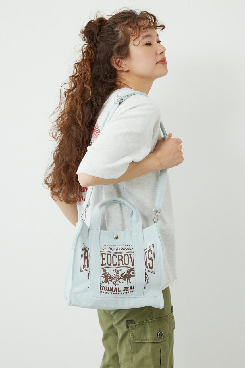 RODEO CROWNS「DENIMスクエア2WAYトート」|その他|