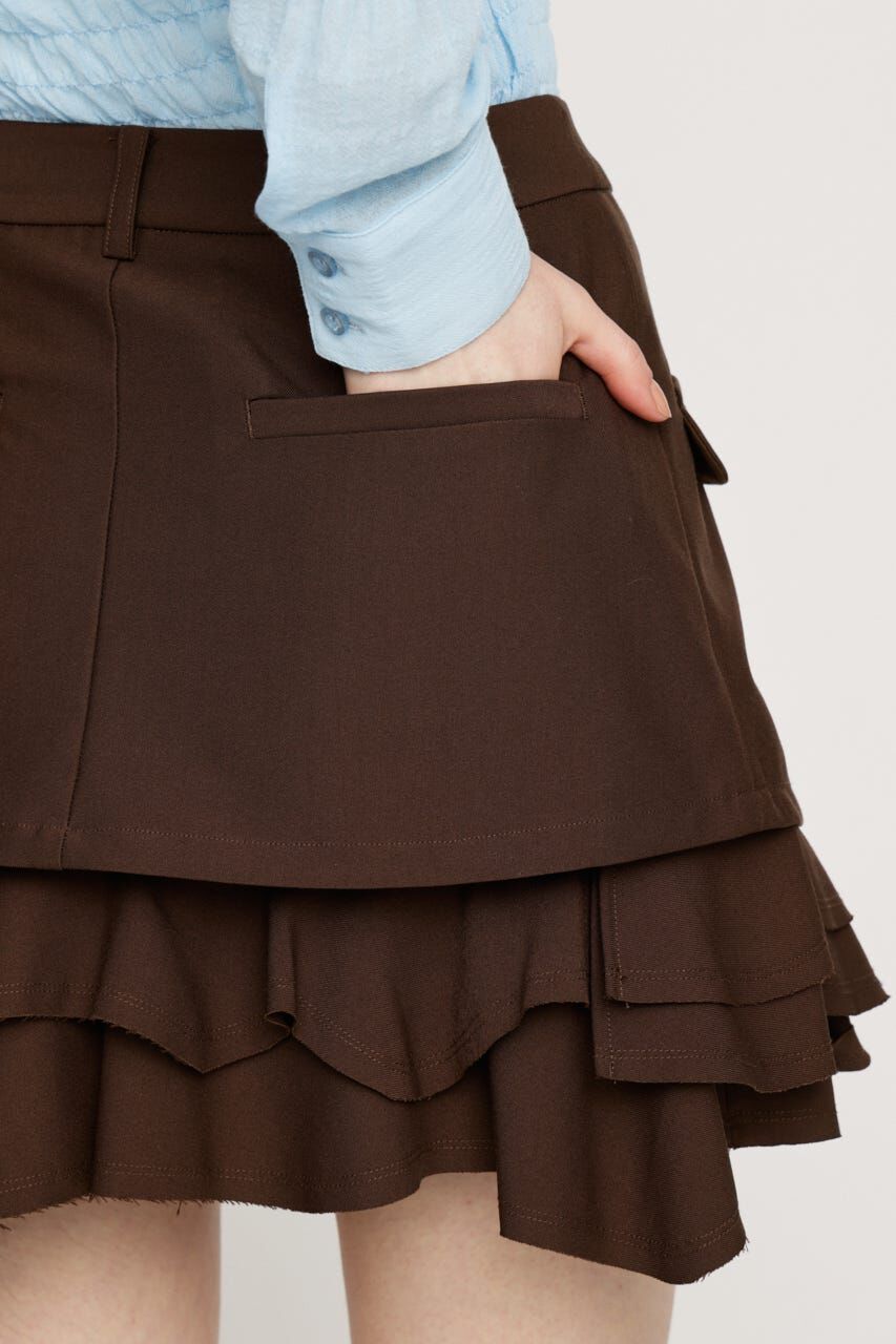 SLY「LAYERED FRILL スコート」|その他|