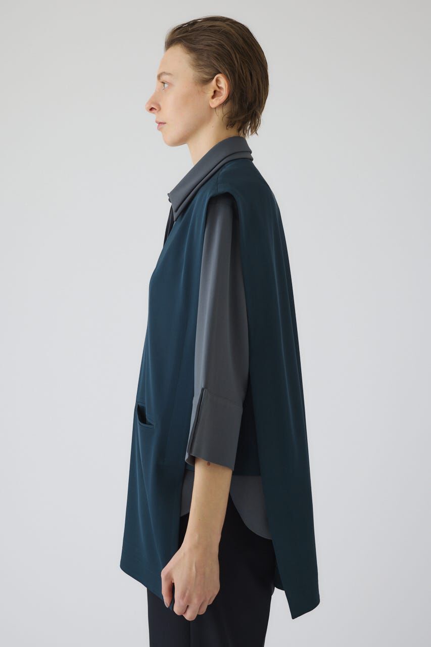 RIM.ARK 「Sharp neck cape」|シャツ・ブラウス|