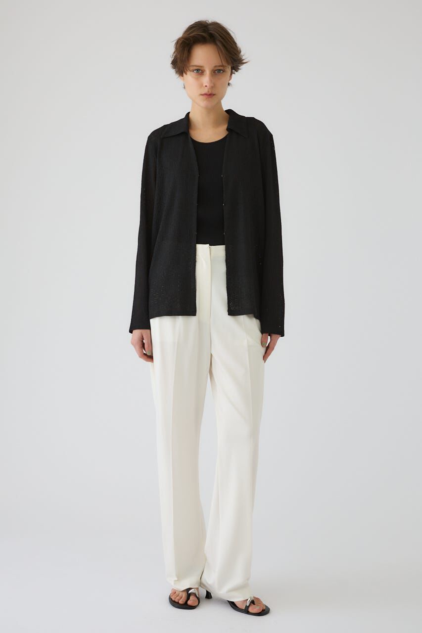 RIM.ARK 「Sheer lace hook tops」|シャツ・ブラウス|