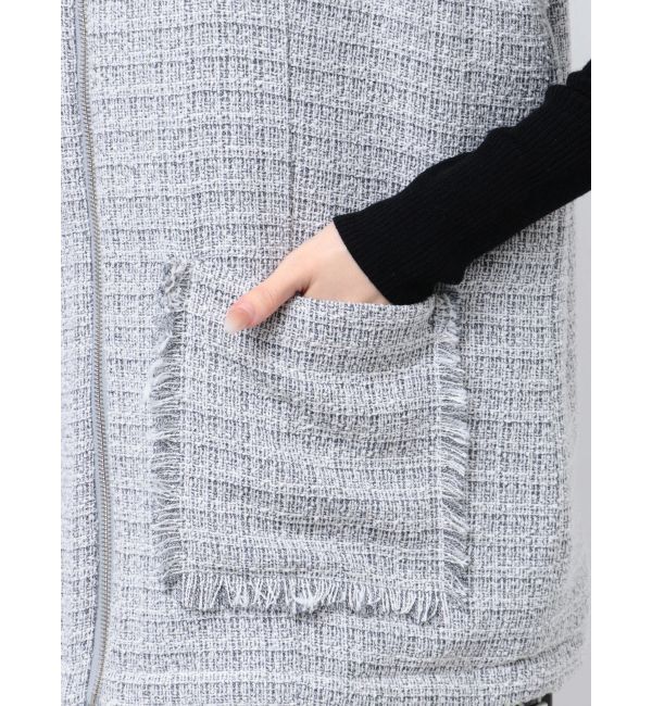 CALNAMUR「REVERSIBLE FUR VEST/リバーシブルファーベスト」|その他|