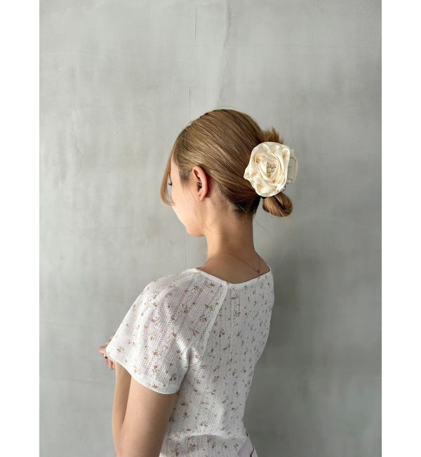 CALNAMUR「ROSE HAIR CLIP/ローズヘアクリップ」|その他|