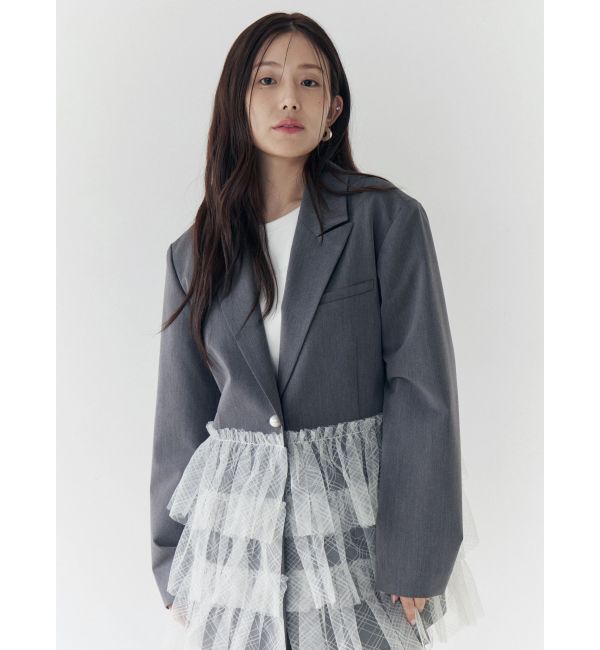 CALNAMUR「チュールティアードジャケット」|その他|