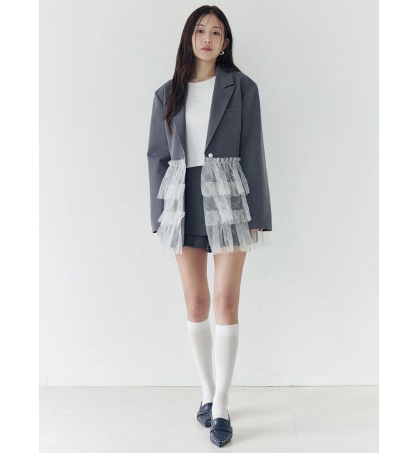 CALNAMUR「チュールティアードジャケット」|その他|
