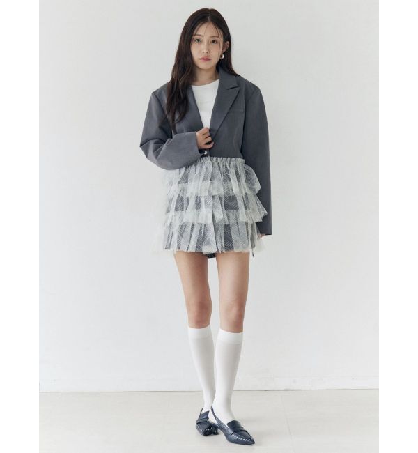 CALNAMUR「チュールティアードジャケット」|その他|