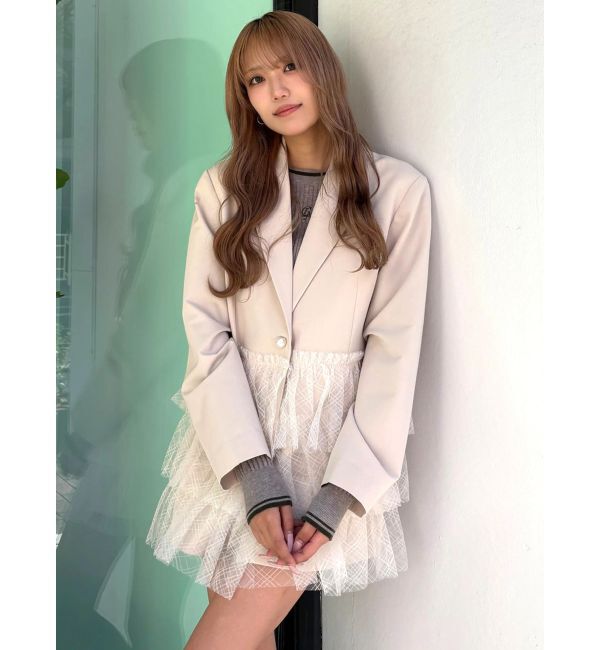 CALNAMUR「チュールティアードジャケット」|その他|