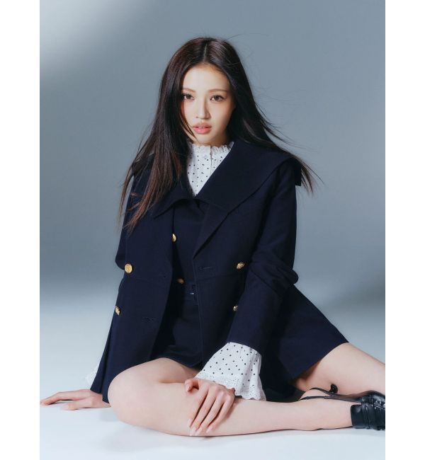 CALNAMUR「コットンフリルレースブラウス」|シャツ・ブラウス|