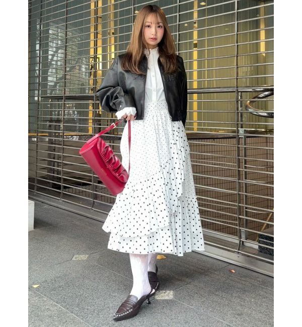 CALNAMUR「コットンフリルレースブラウス」|シャツ・ブラウス|