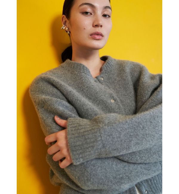 ELENDEEK「CN RACCOON MIX BZ」|カーディガン|